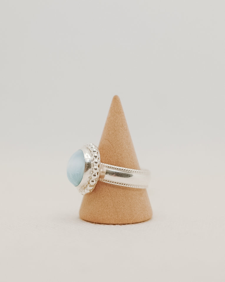 Large Beaded Larimar