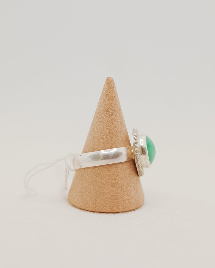 Chrysoprase Double Bead