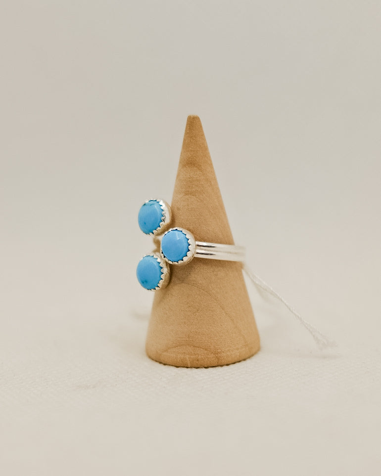 Split Triple Turquoise