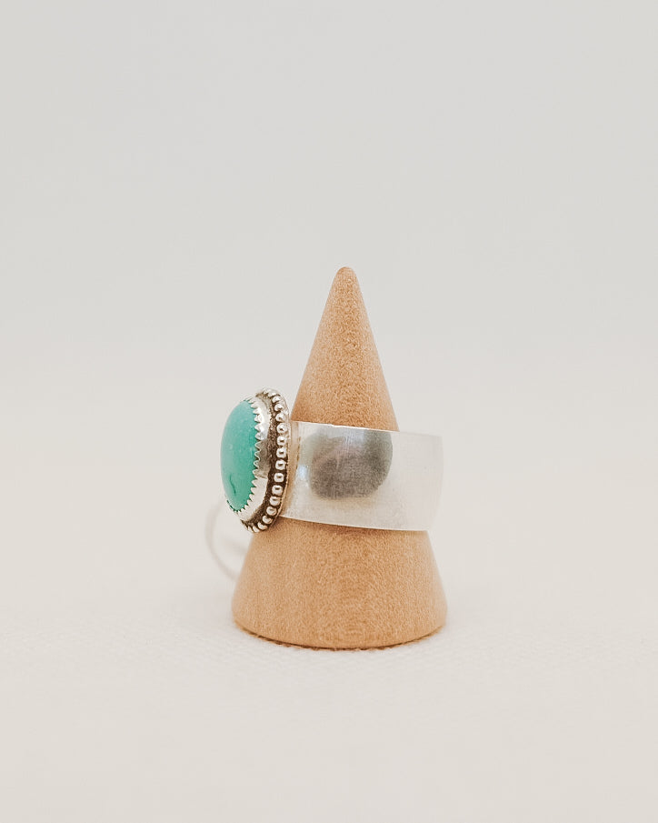 Chunky Band Beaded Turquoise