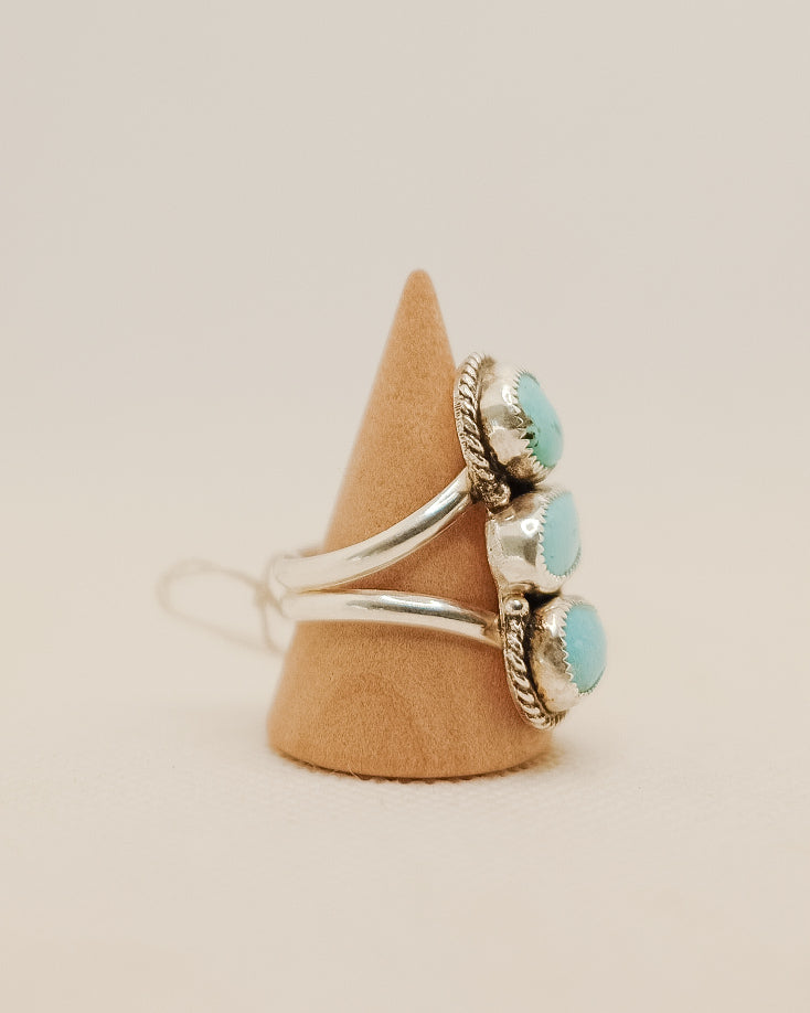 Triple Turquoise Statement