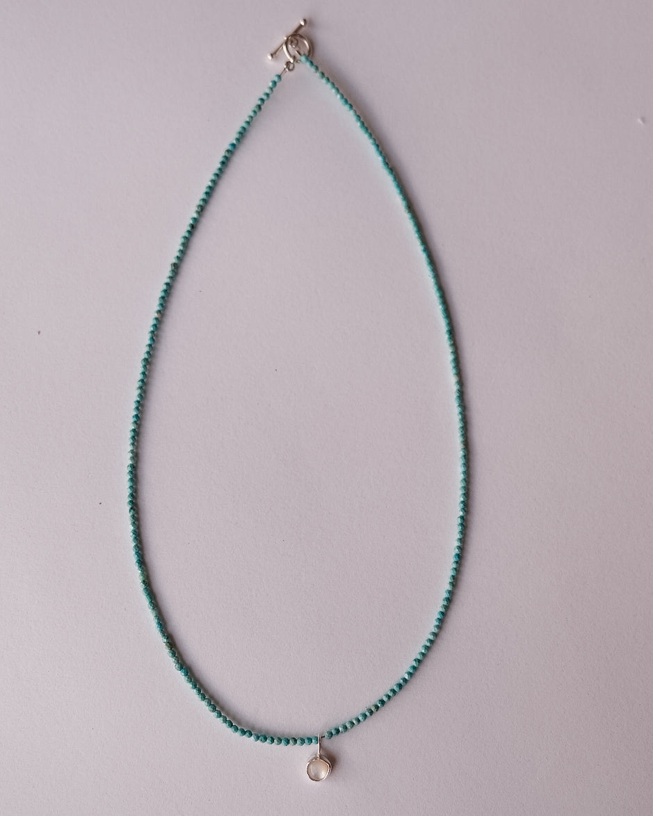 Pearl and Turquoise Necklace
